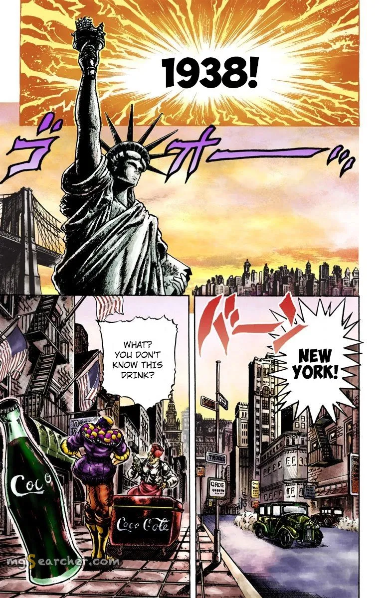 Read JoJo's Bizarre Adventure Part 2 Battle Tendency Official Colored Manga Online