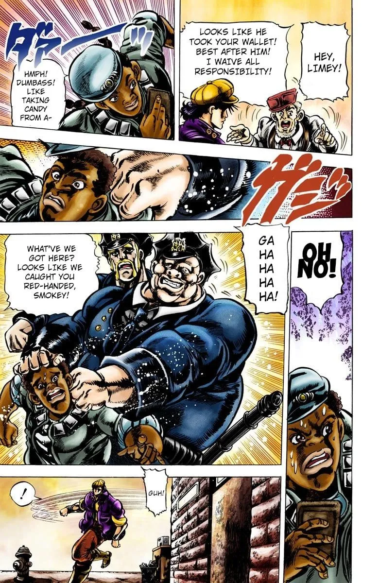 Read JoJo's Bizarre Adventure Part 2 Battle Tendency Official Colored Manga Online