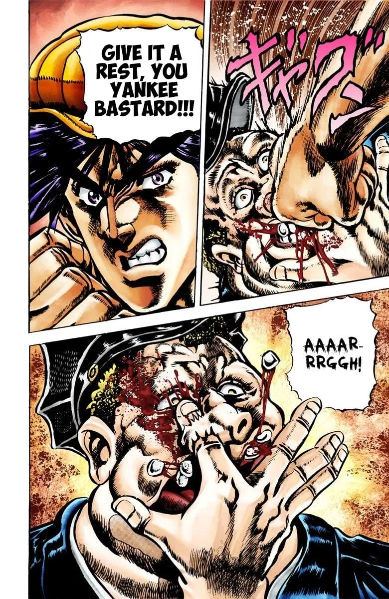 Read JoJo's Bizarre Adventure Part 2 Battle Tendency Official Colored Manga Online