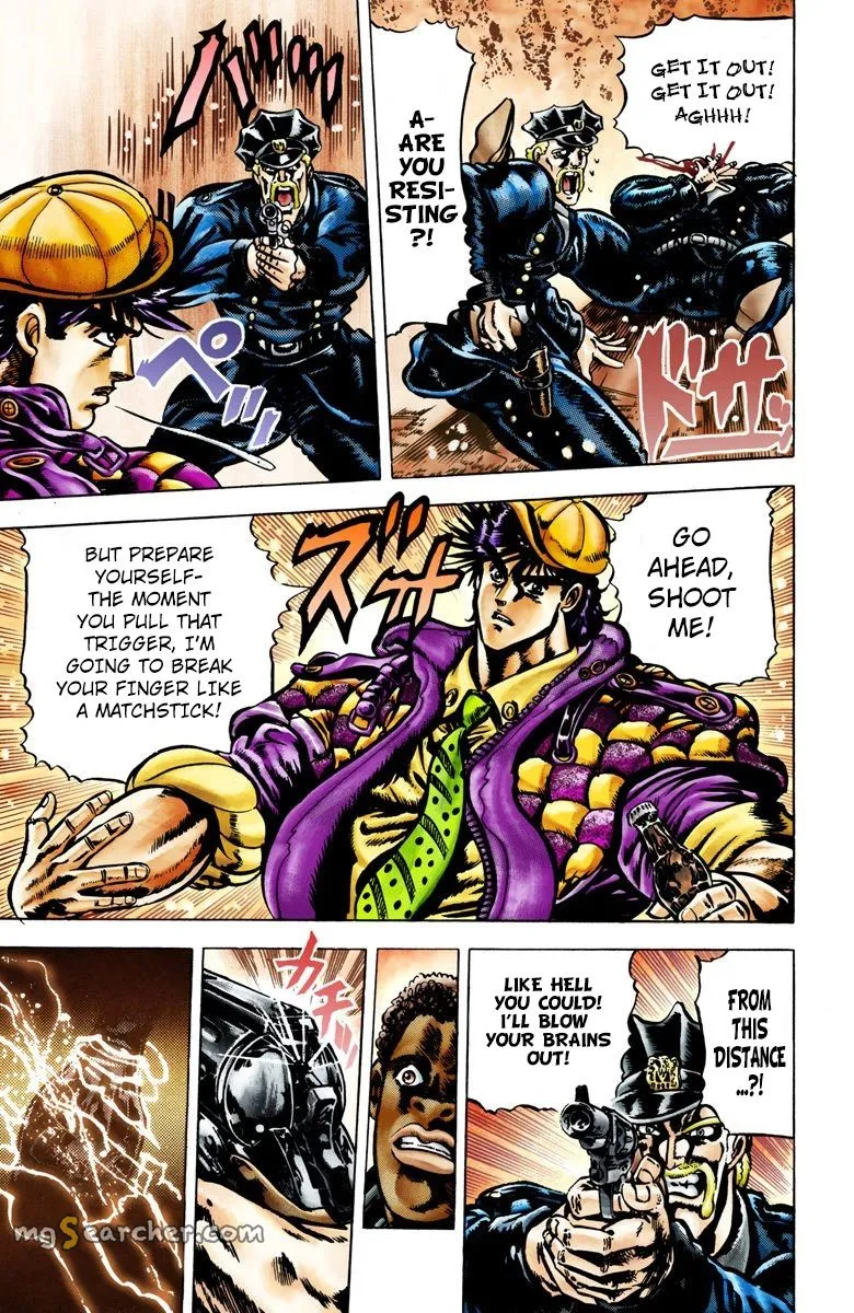 Read JoJo's Bizarre Adventure Part 2 Battle Tendency Official Colored Manga Online
