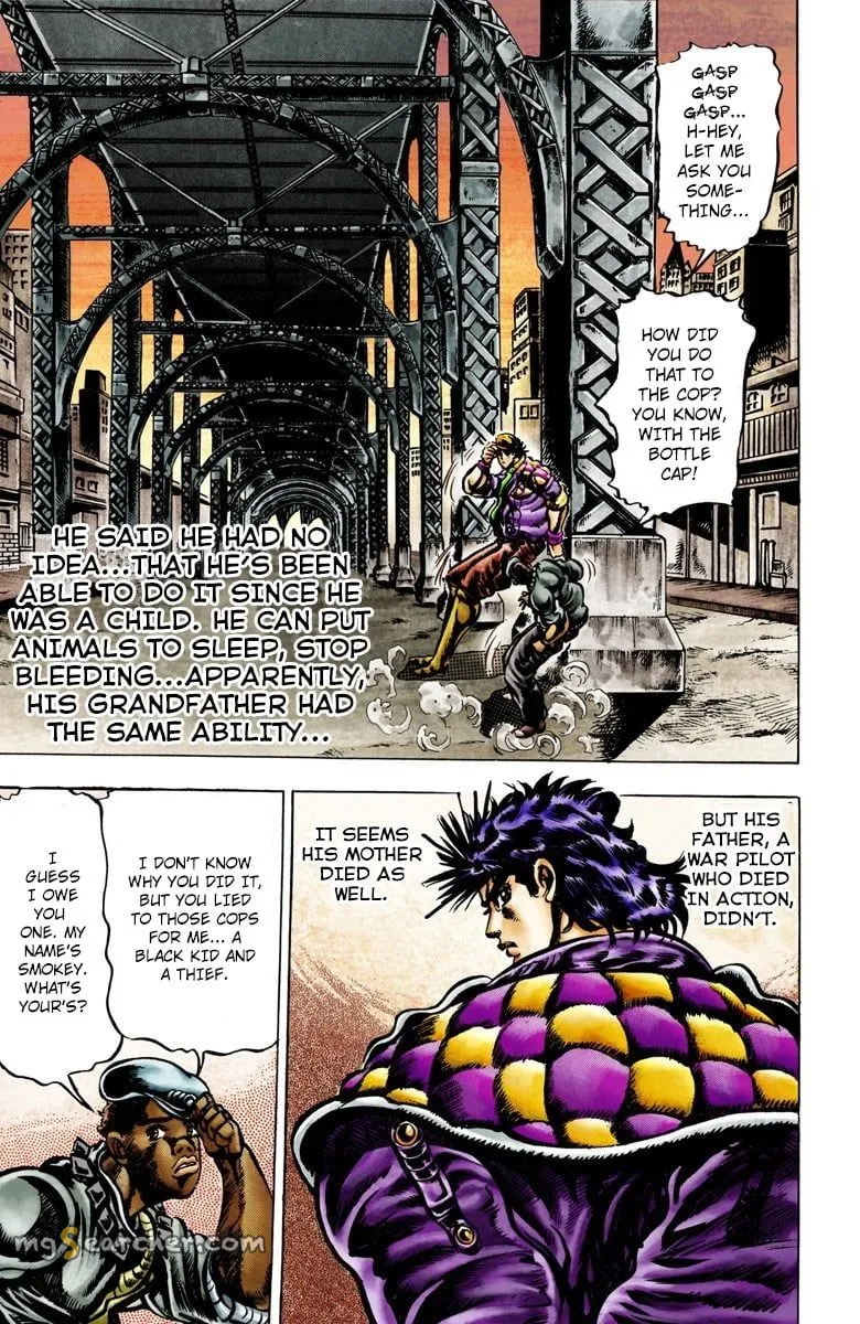 Read JoJo's Bizarre Adventure Part 2 Battle Tendency Official Colored Manga Online