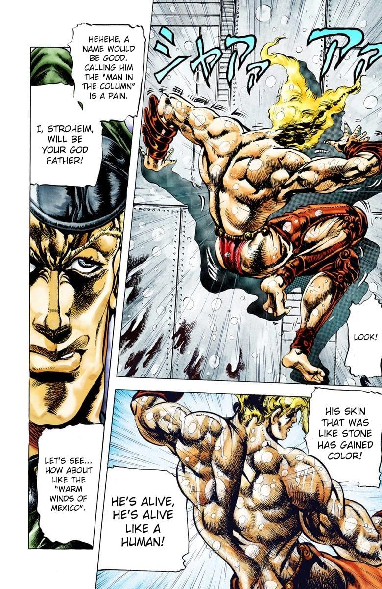 Read JoJo's Bizarre Adventure Part 2 Battle Tendency Official Colored Manga Online