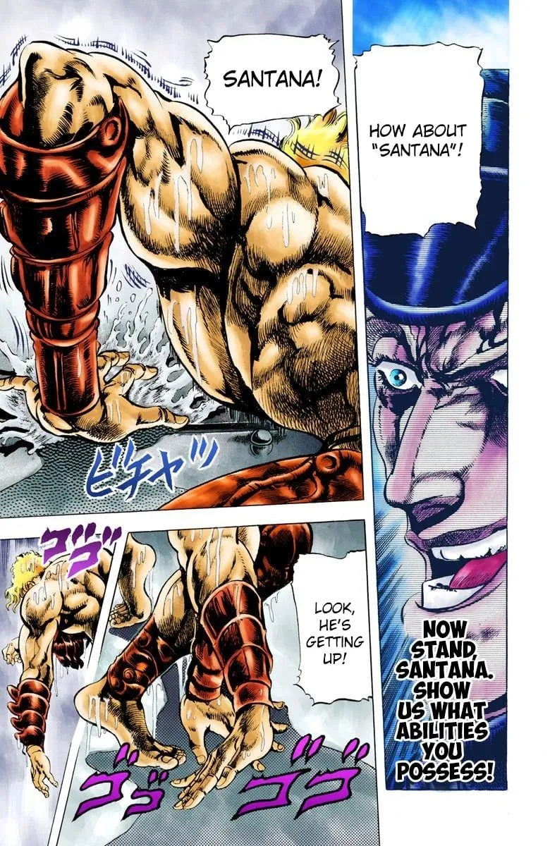 Read JoJo's Bizarre Adventure Part 2 Battle Tendency Official Colored Manga Online