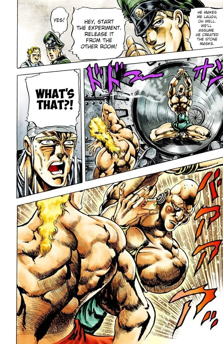 Read JoJo's Bizarre Adventure Part 2 Battle Tendency Official Colored Manga Online