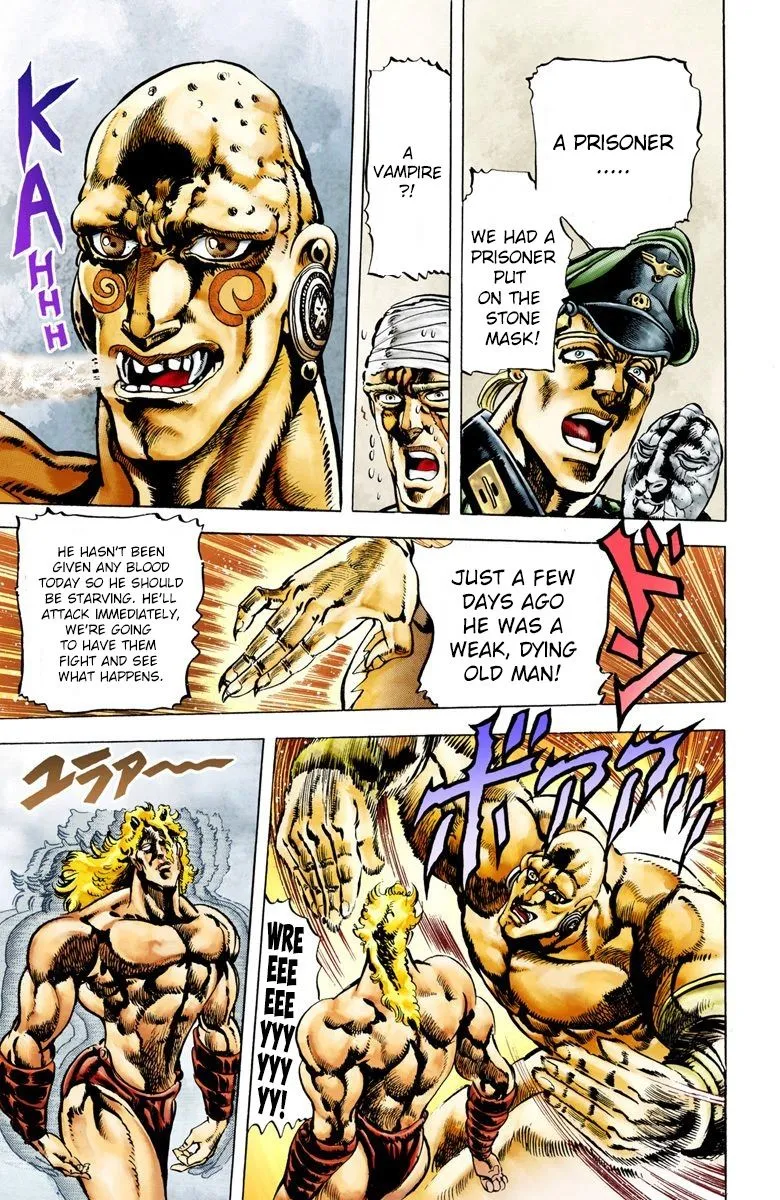 Read JoJo's Bizarre Adventure Part 2 Battle Tendency Official Colored Manga Online