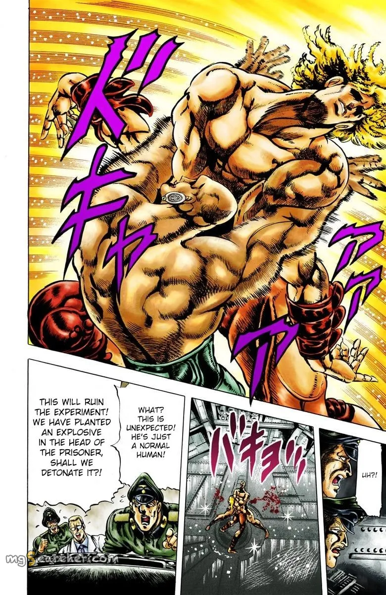 Read JoJo's Bizarre Adventure Part 2 Battle Tendency Official Colored Manga Online