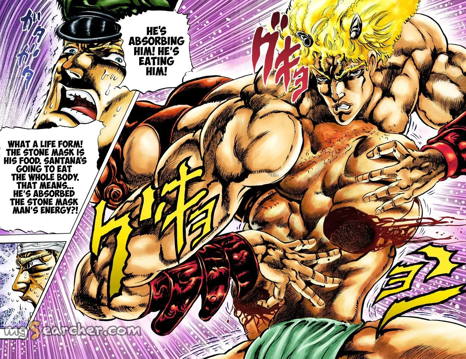 Read JoJo's Bizarre Adventure Part 2 Battle Tendency Official Colored Manga Online