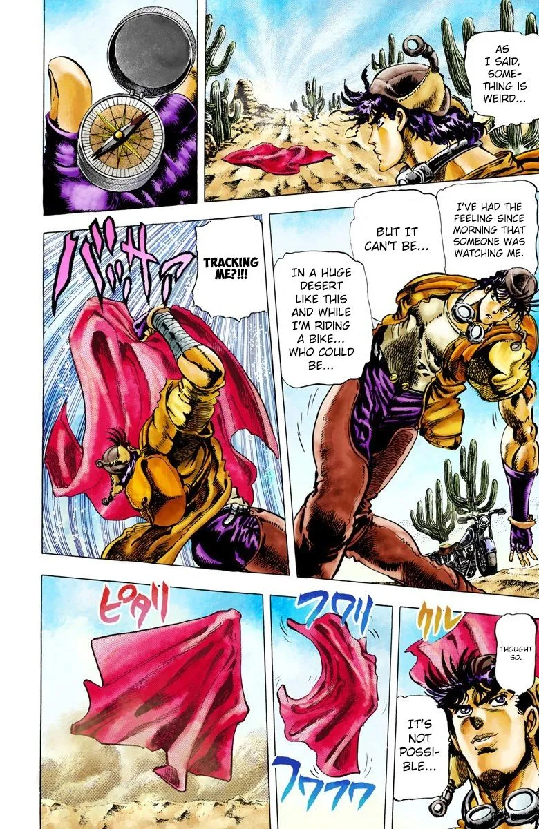 Read JoJo's Bizarre Adventure Part 2 Battle Tendency Official Colored Manga Online