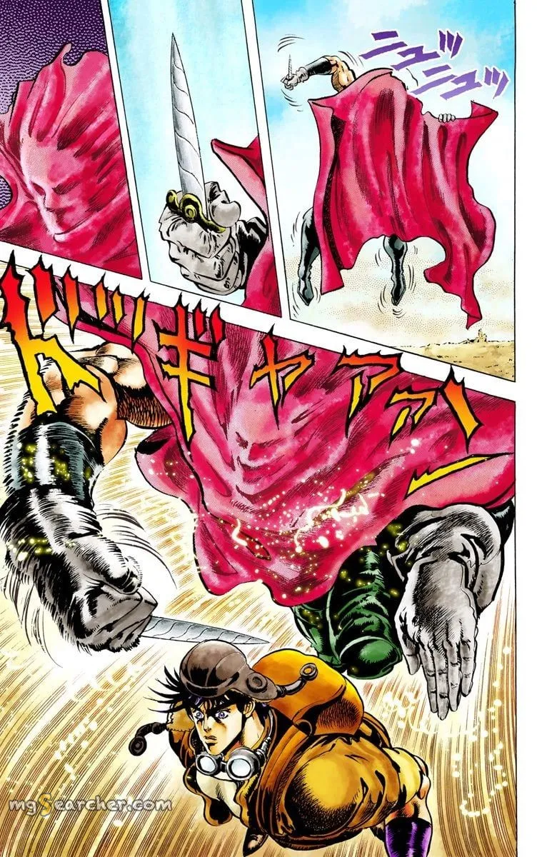 Read JoJo's Bizarre Adventure Part 2 Battle Tendency Official Colored Manga Online