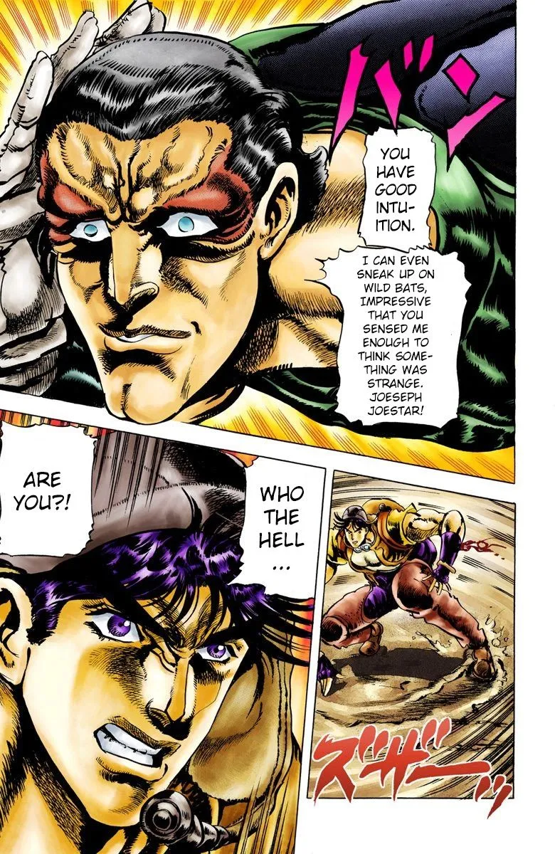 Read JoJo's Bizarre Adventure Part 2 Battle Tendency Official Colored Manga Online
