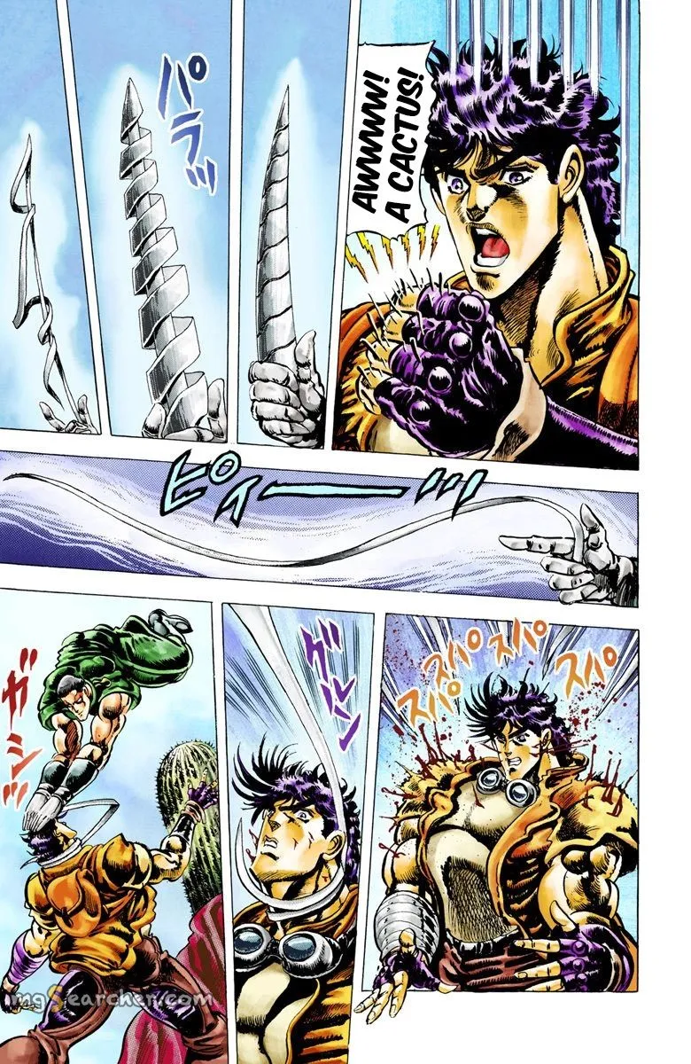 Read JoJo's Bizarre Adventure Part 2 Battle Tendency Official Colored Manga Online