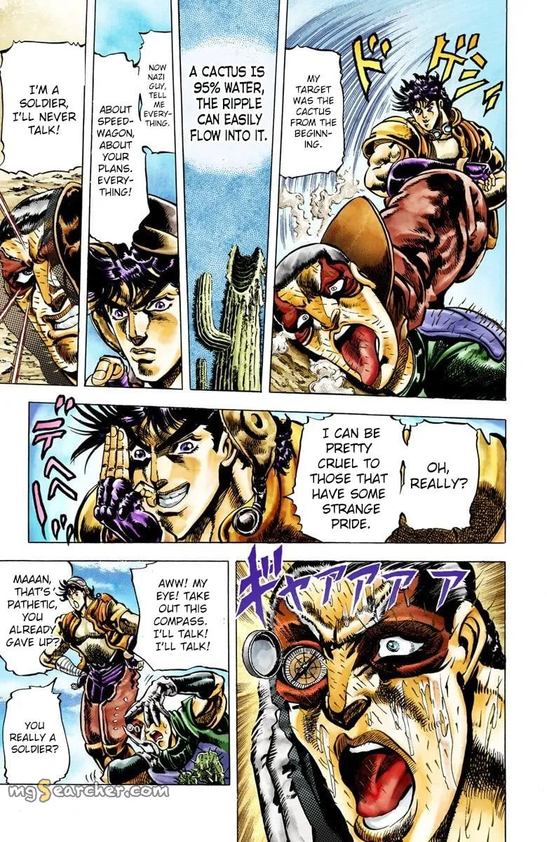 Read JoJo's Bizarre Adventure Part 2 Battle Tendency Official Colored Manga Online