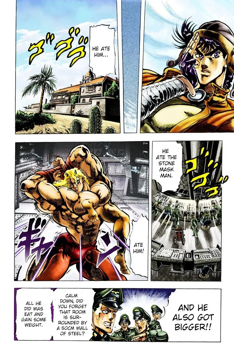 Read JoJo's Bizarre Adventure Part 2 Battle Tendency Official Colored Manga Online