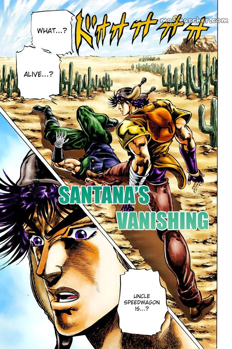 Read JoJo's Bizarre Adventure Part 2 Battle Tendency Official Colored Manga Online