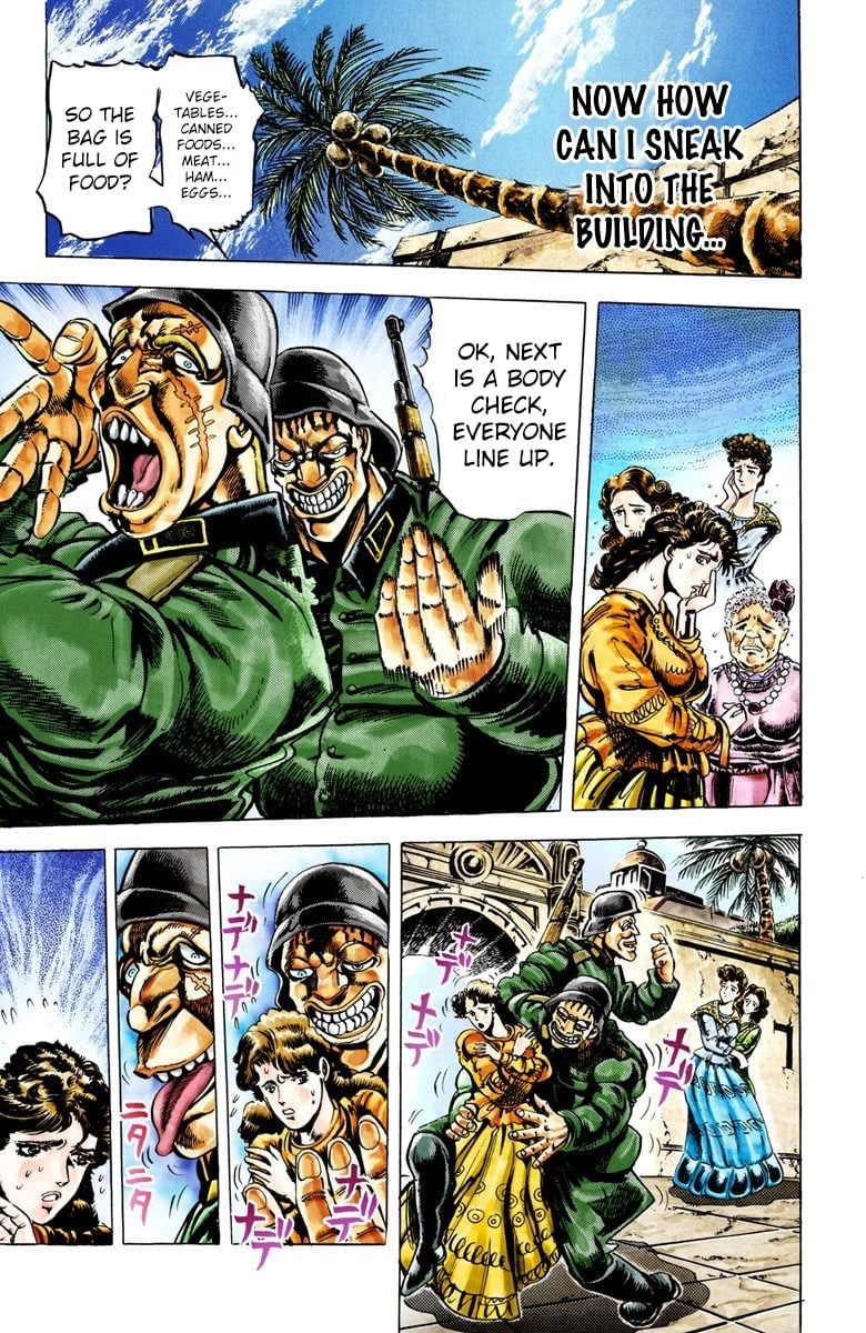 Read JoJo's Bizarre Adventure Part 2 Battle Tendency Official Colored Manga Online