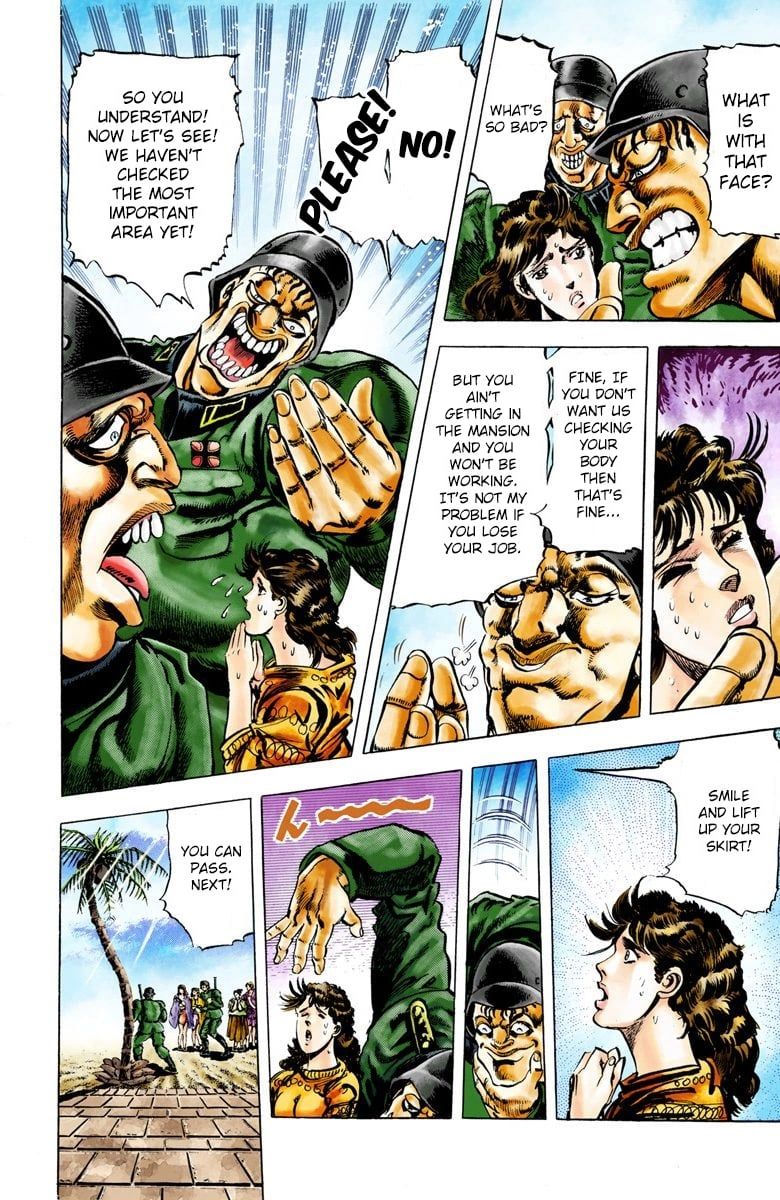 Read JoJo's Bizarre Adventure Part 2 Battle Tendency Official Colored Manga Online