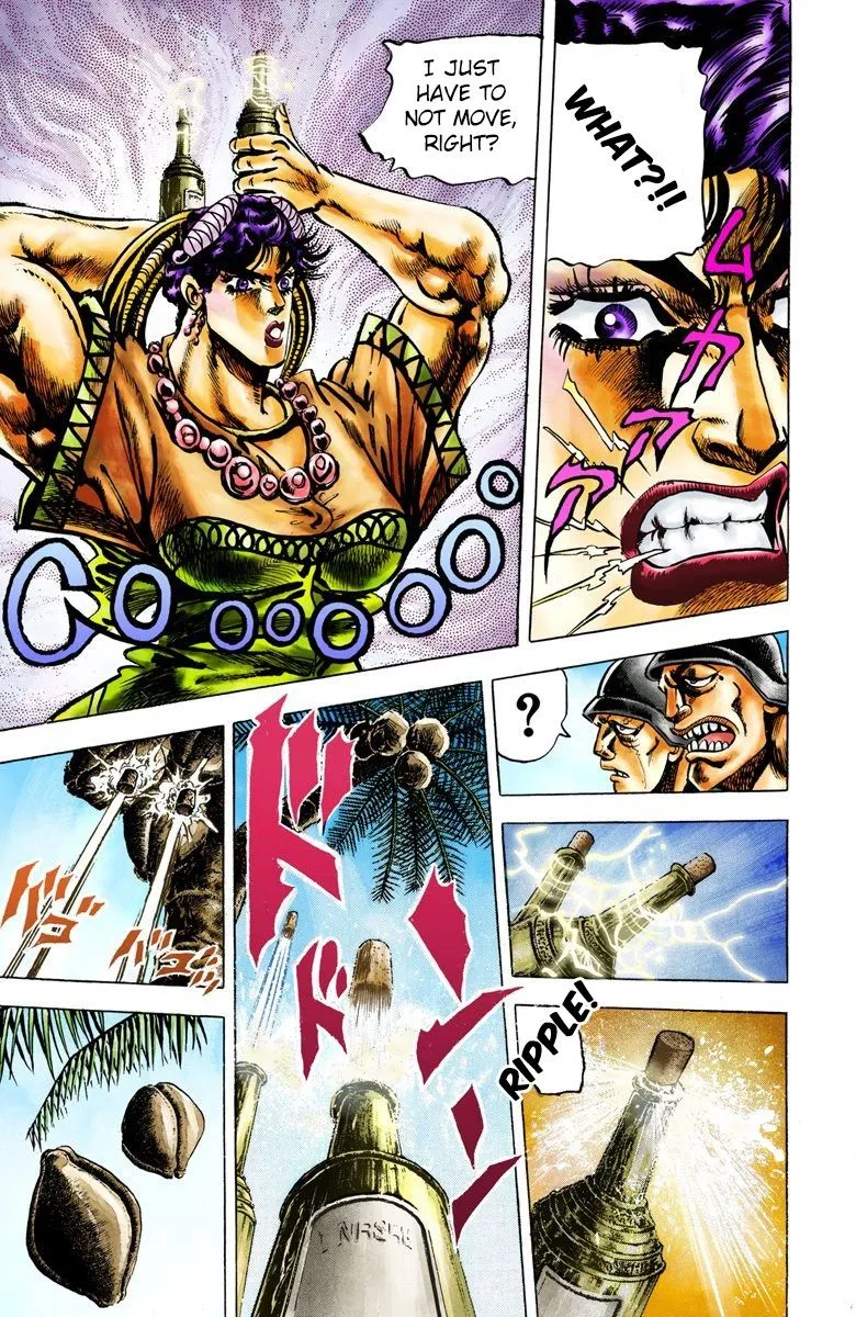 Read JoJo's Bizarre Adventure Part 2 Battle Tendency Official Colored Manga Online