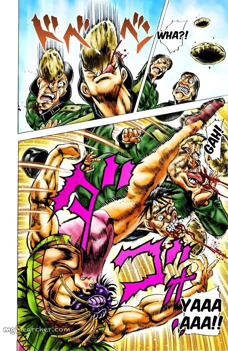 Read JoJo's Bizarre Adventure Part 2 Battle Tendency Official Colored Manga Online