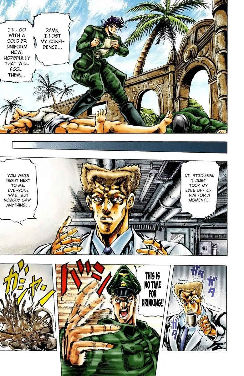Read JoJo's Bizarre Adventure Part 2 Battle Tendency Official Colored Manga Online