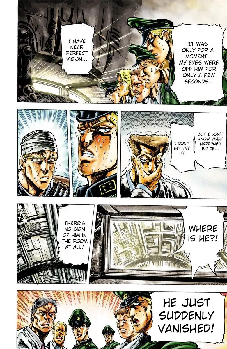 Read JoJo's Bizarre Adventure Part 2 Battle Tendency Official Colored Manga Online