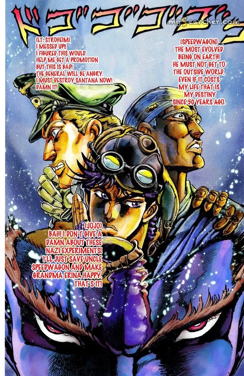 Read JoJo's Bizarre Adventure Part 2 Battle Tendency Official Colored Manga Online