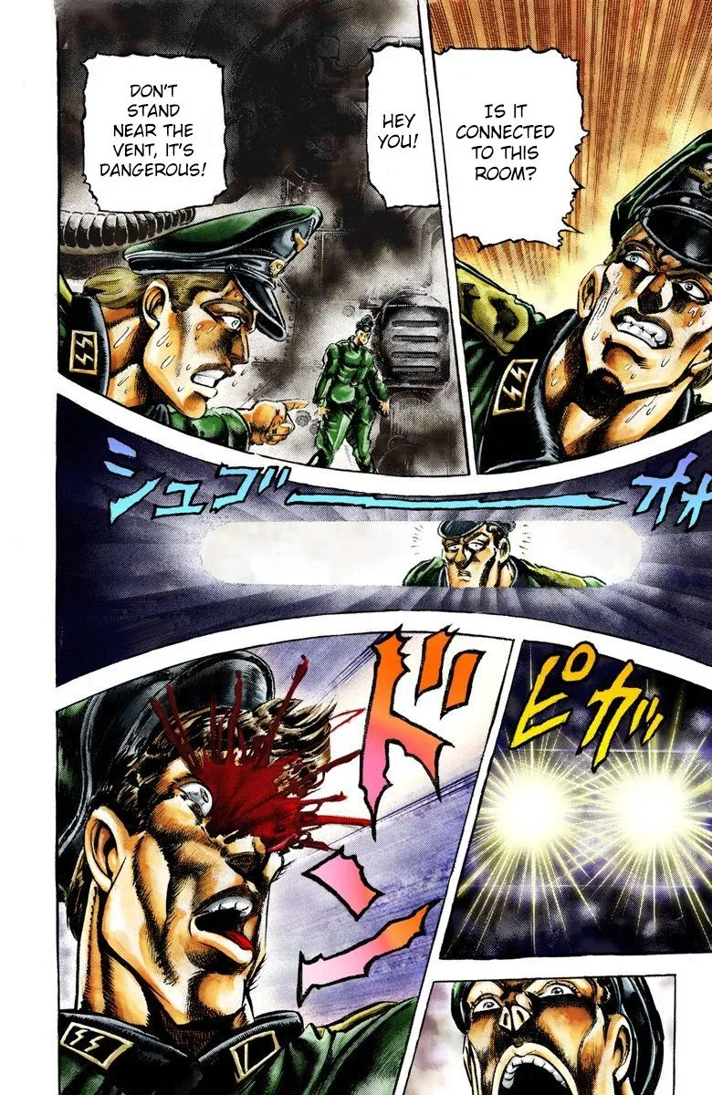 Read JoJo's Bizarre Adventure Part 2 Battle Tendency Official Colored Manga Online