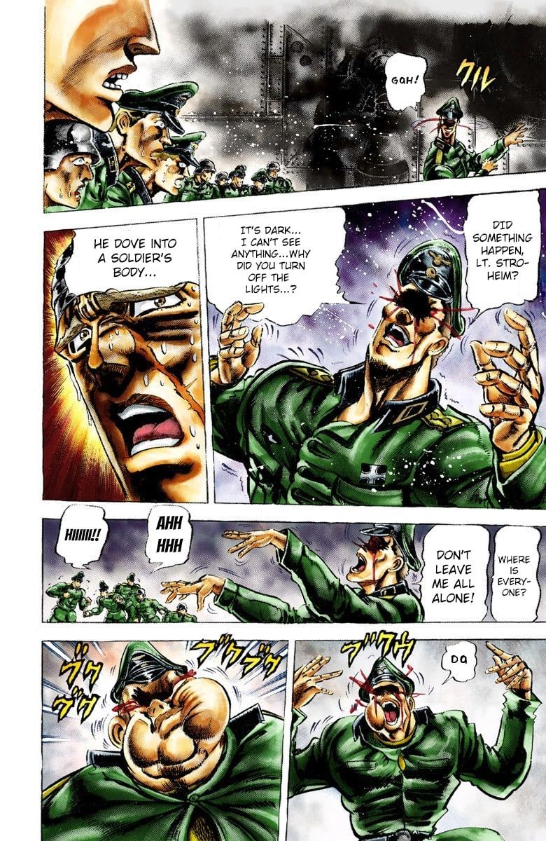 Read JoJo's Bizarre Adventure Part 2 Battle Tendency Official Colored Manga Online