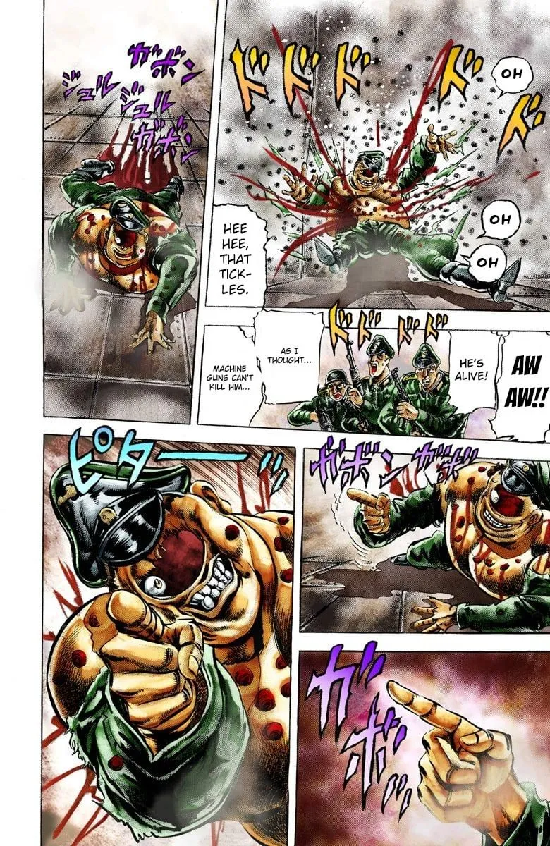 Read JoJo's Bizarre Adventure Part 2 Battle Tendency Official Colored Manga Online