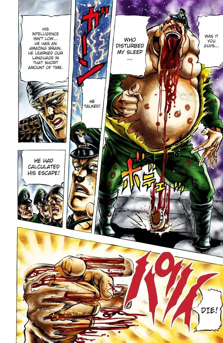 Read JoJo's Bizarre Adventure Part 2 Battle Tendency Official Colored Manga Online