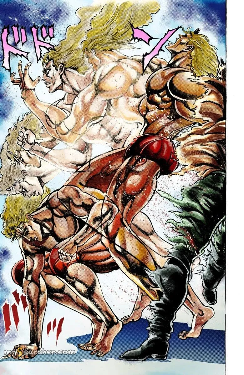 Read JoJo's Bizarre Adventure Part 2 Battle Tendency Official Colored Manga Online