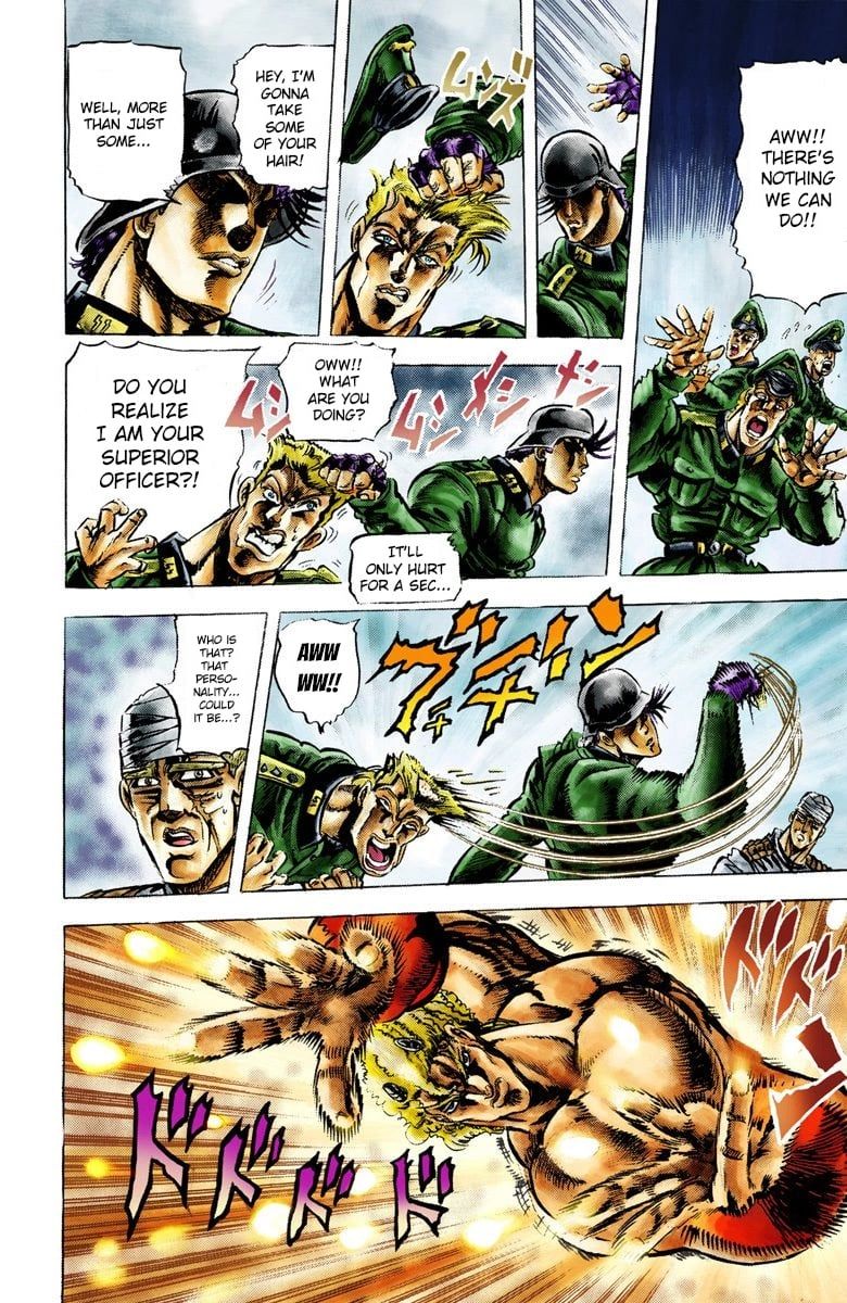 Read JoJo's Bizarre Adventure Part 2 Battle Tendency Official Colored Manga Online