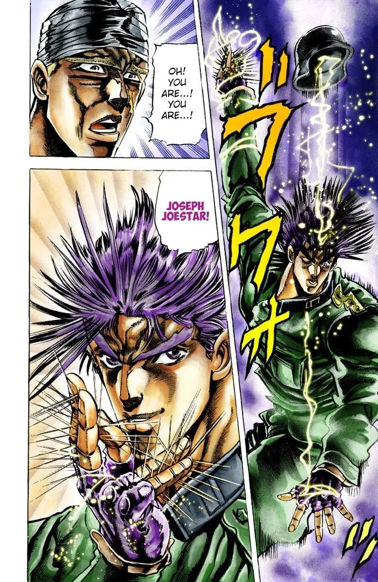 Read JoJo's Bizarre Adventure Part 2 Battle Tendency Official Colored Manga Online