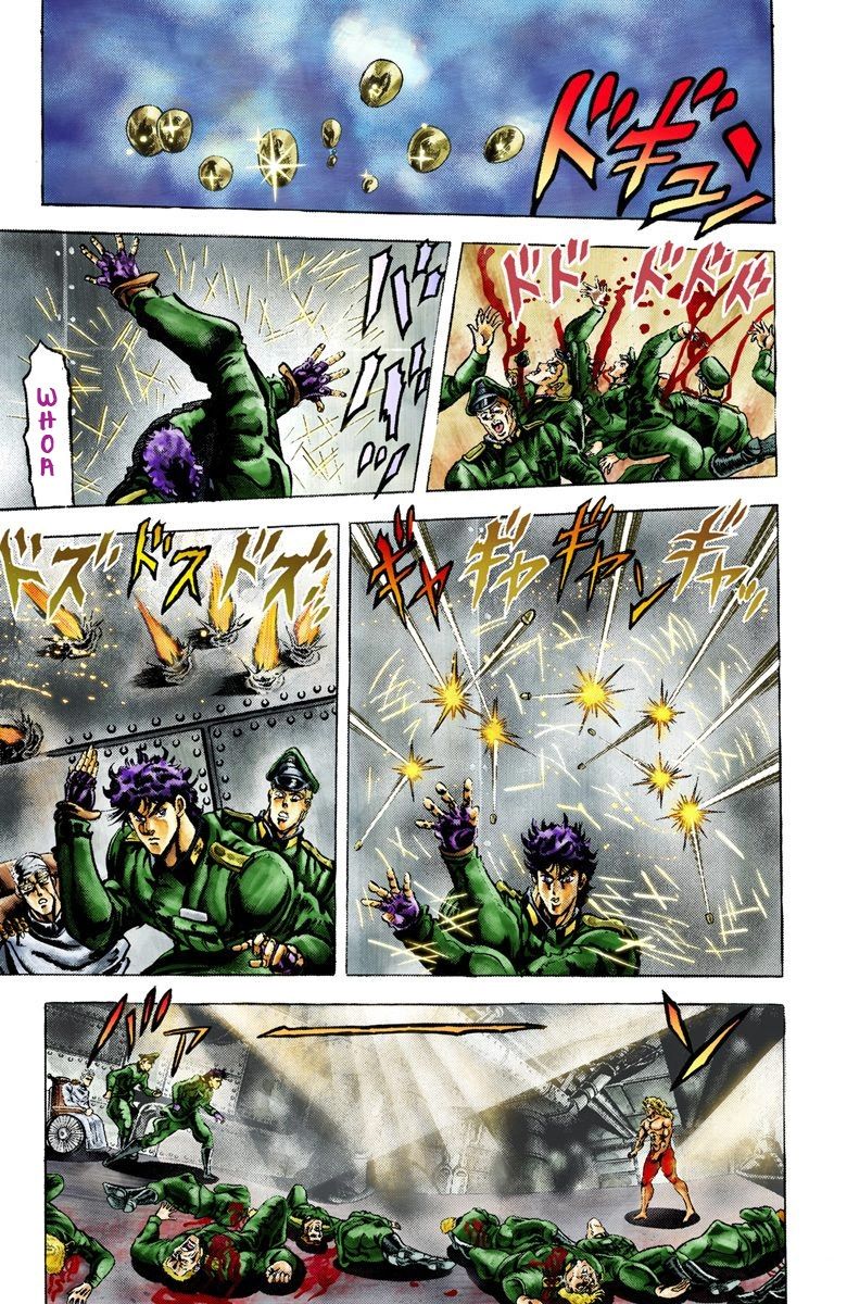 Read JoJo's Bizarre Adventure Part 2 Battle Tendency Official Colored Manga Online