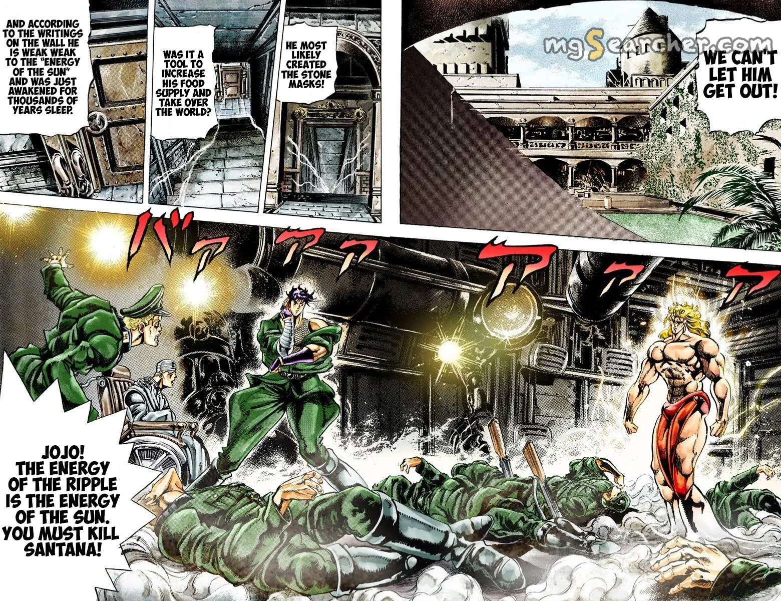 Read JoJo's Bizarre Adventure Part 2 Battle Tendency Official Colored Manga Online
