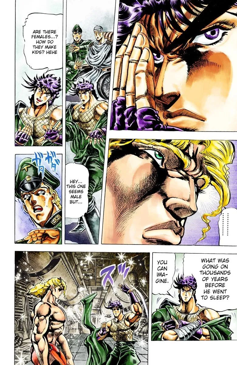 Read JoJo's Bizarre Adventure Part 2 Battle Tendency Official Colored Manga Online