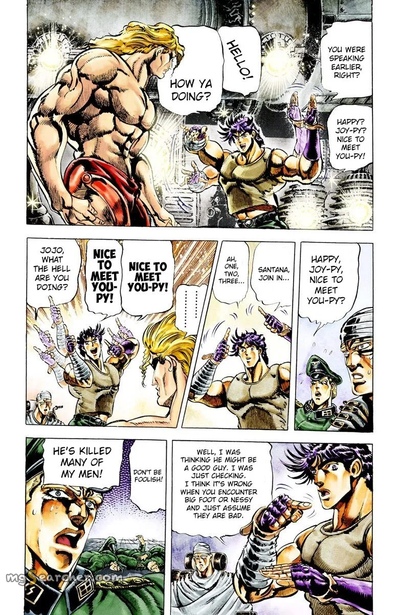 Read JoJo's Bizarre Adventure Part 2 Battle Tendency Official Colored Manga Online