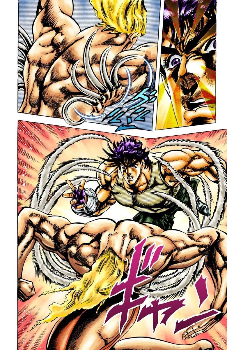 Read JoJo's Bizarre Adventure Part 2 Battle Tendency Official Colored Manga Online