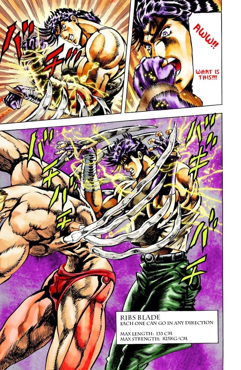 Read JoJo's Bizarre Adventure Part 2 Battle Tendency Official Colored Manga Online