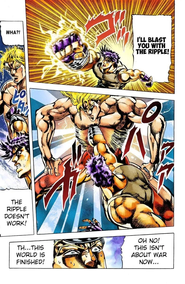 Read JoJo's Bizarre Adventure Part 2 Battle Tendency Official Colored Manga Online