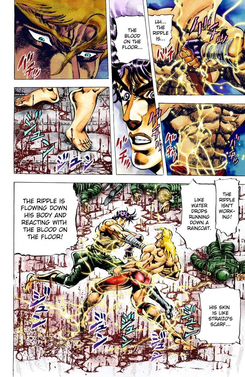 Read JoJo's Bizarre Adventure Part 2 Battle Tendency Official Colored Manga Online