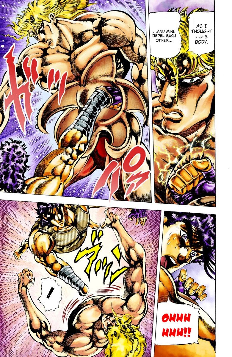 Read JoJo's Bizarre Adventure Part 2 Battle Tendency Official Colored Manga Online