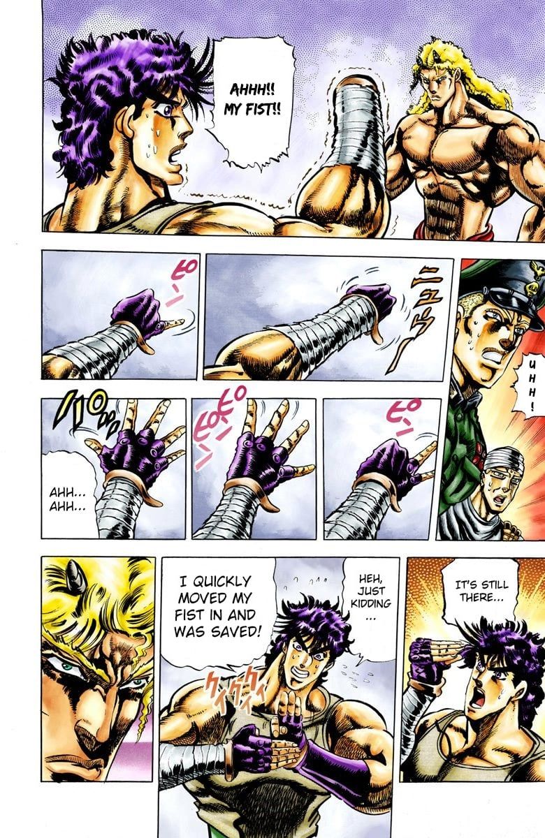Read JoJo's Bizarre Adventure Part 2 Battle Tendency Official Colored Manga Online