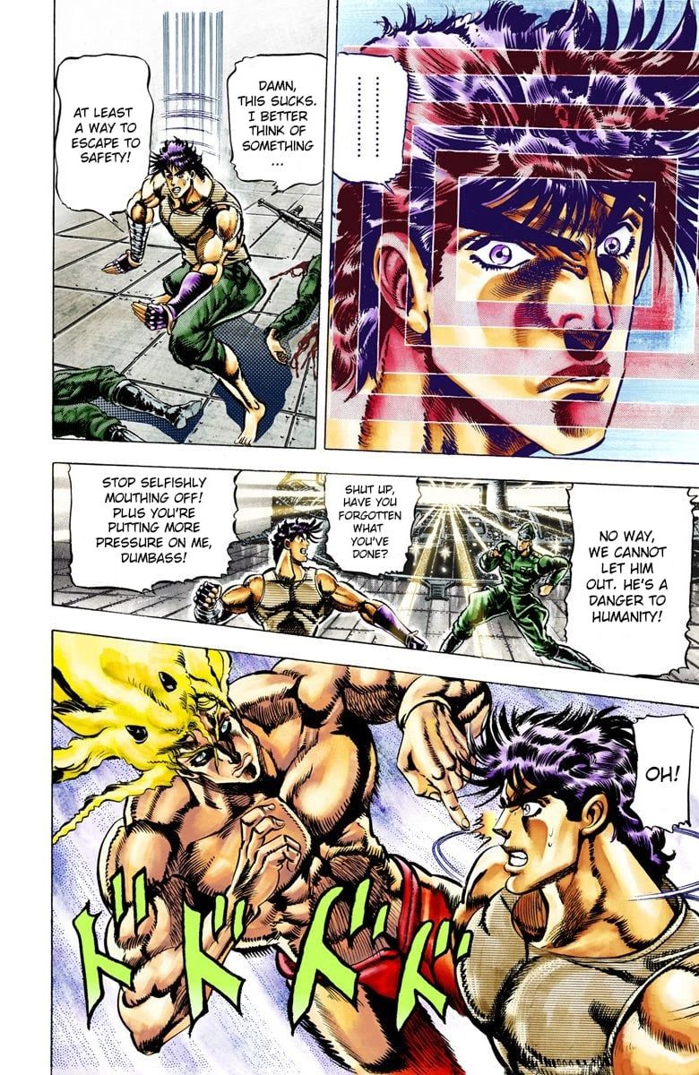 Read JoJo's Bizarre Adventure Part 2 Battle Tendency Official Colored Manga Online