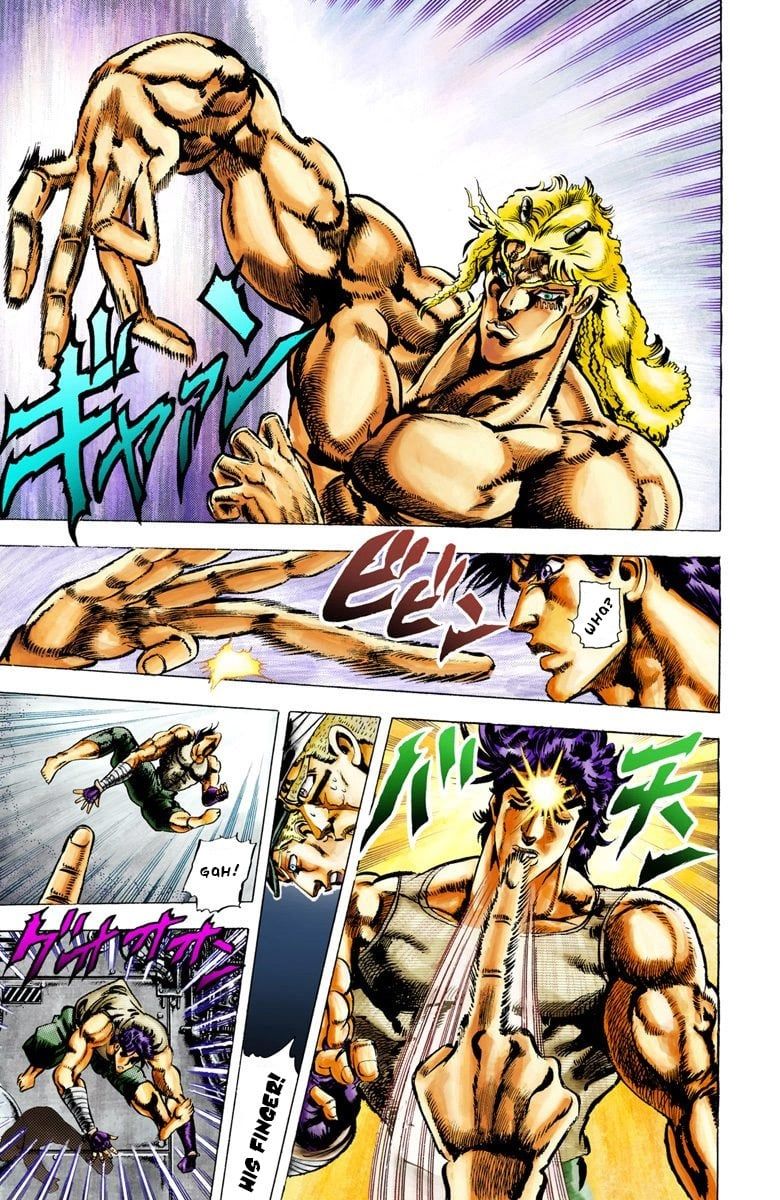 Read JoJo's Bizarre Adventure Part 2 Battle Tendency Official Colored Manga Online
