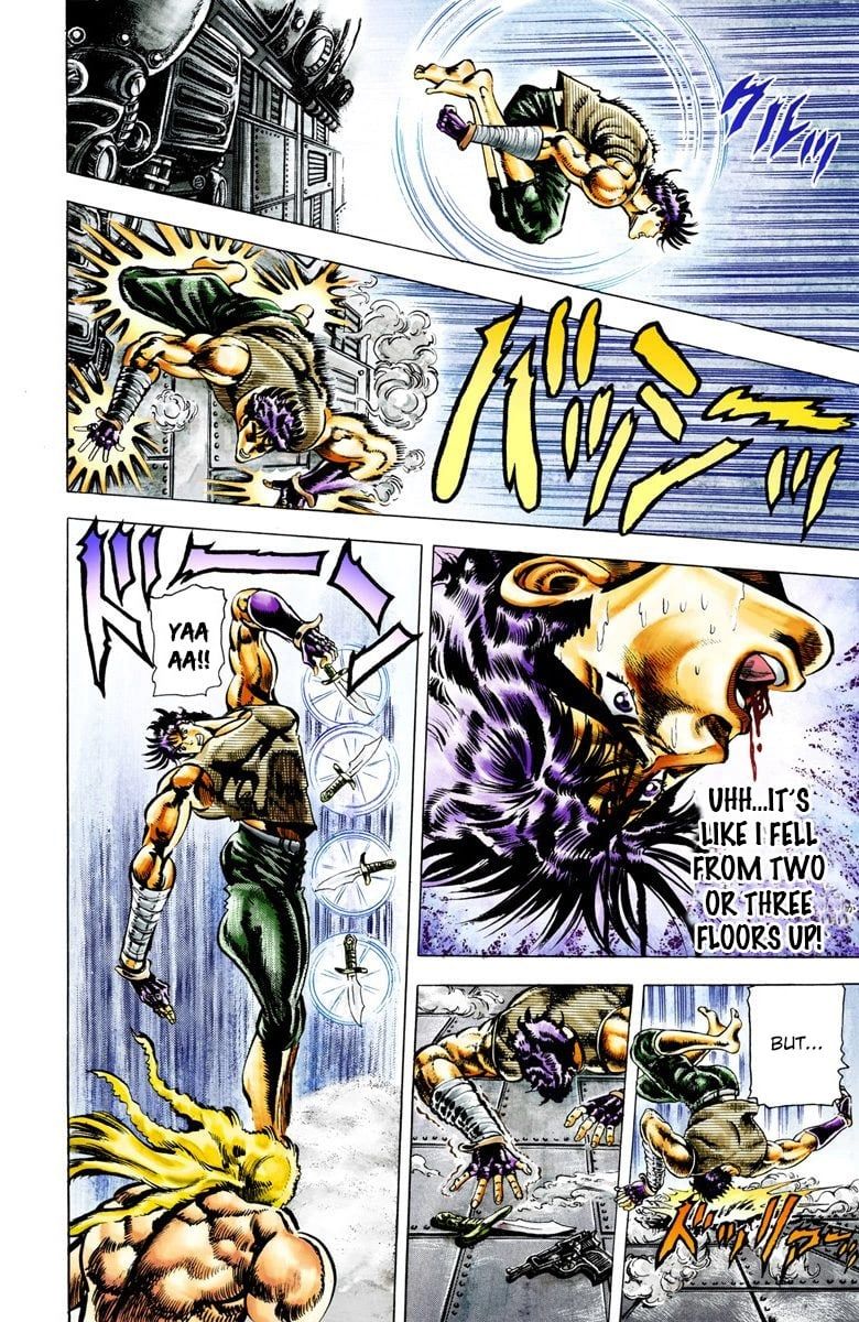 Read JoJo's Bizarre Adventure Part 2 Battle Tendency Official Colored Manga Online