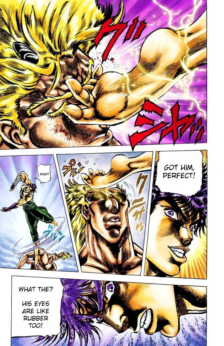 Read JoJo's Bizarre Adventure Part 2 Battle Tendency Official Colored Manga Online