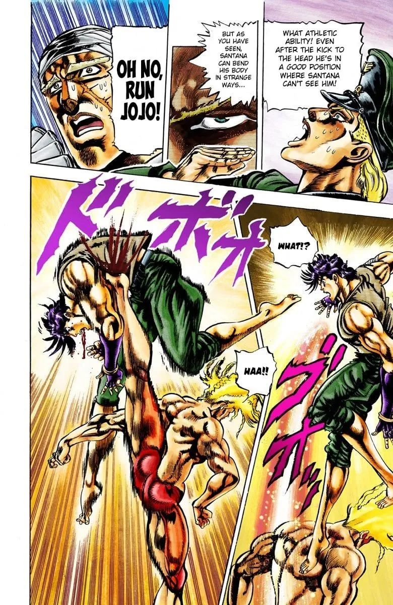Read JoJo's Bizarre Adventure Part 2 Battle Tendency Official Colored Manga Online