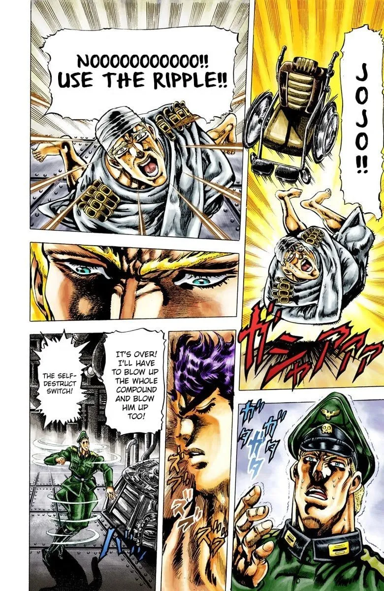 Read JoJo's Bizarre Adventure Part 2 Battle Tendency Official Colored Manga Online
