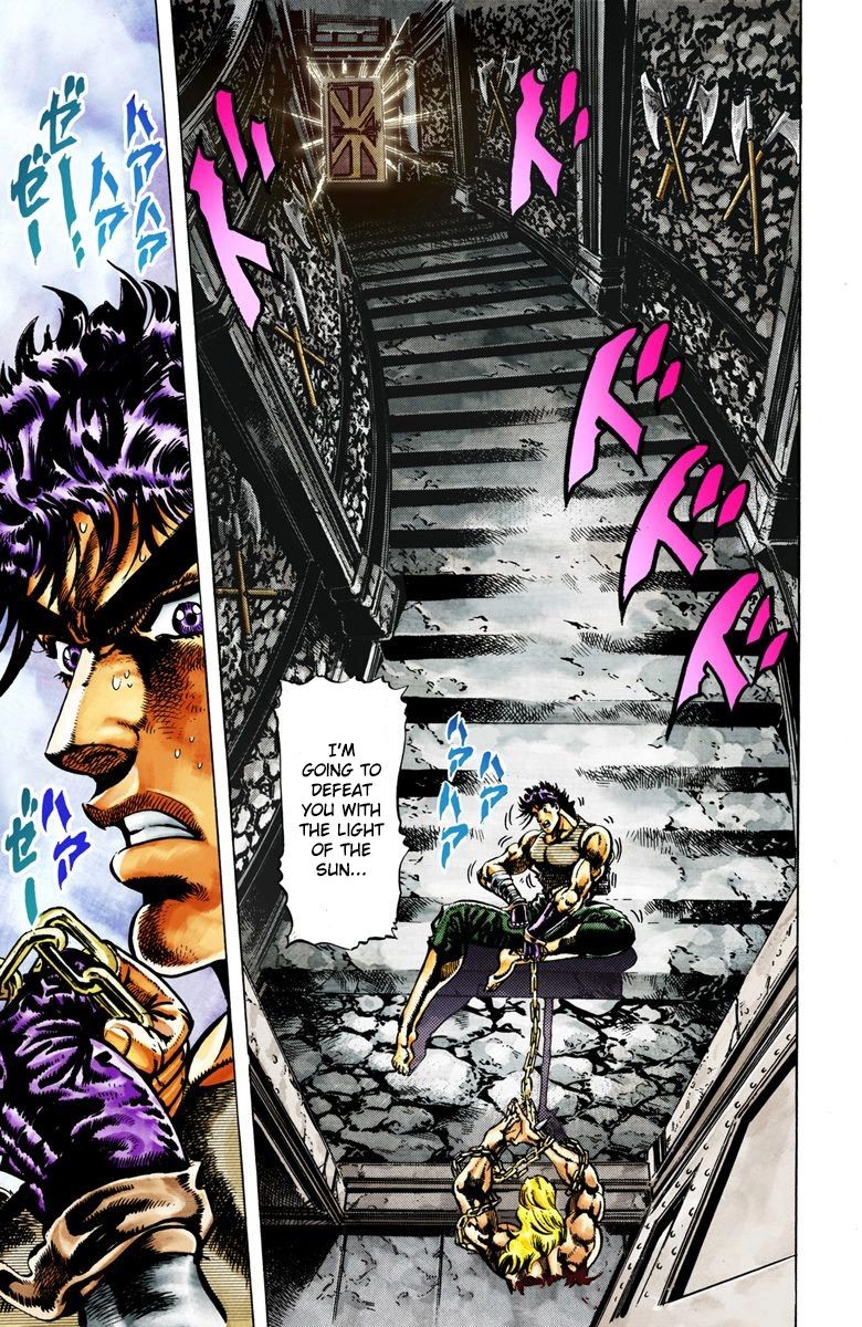 Read JoJo's Bizarre Adventure Part 2 Battle Tendency Official Colored Manga Online