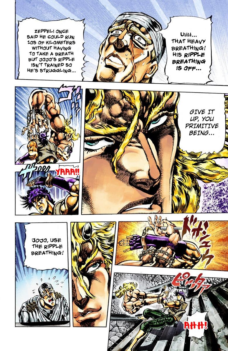 Read JoJo's Bizarre Adventure Part 2 Battle Tendency Official Colored Manga Online